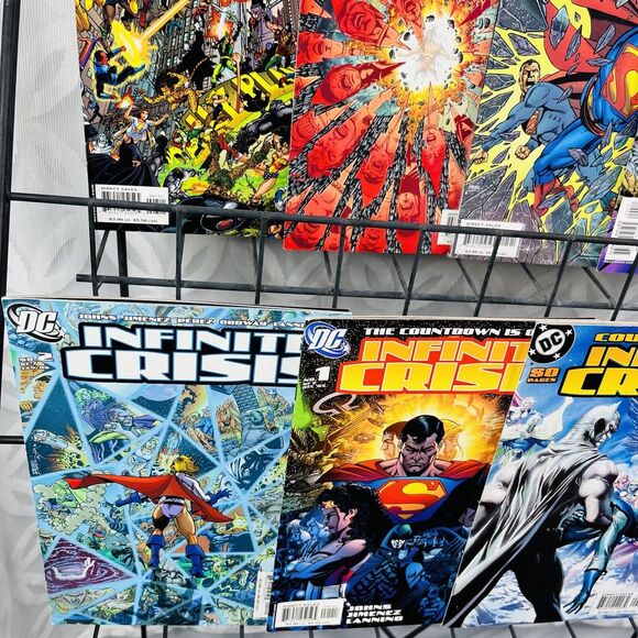 Infinite Crisis 1-7 Secret Files 1 Countdown (2005) 1st Jaime Reyes Blue Beetle - Picture 6 of 7